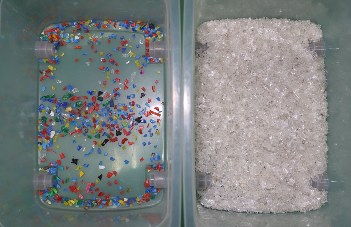 Mini Função Óptica RGB Plastic Color Sorter Pet Color Sorting Machine