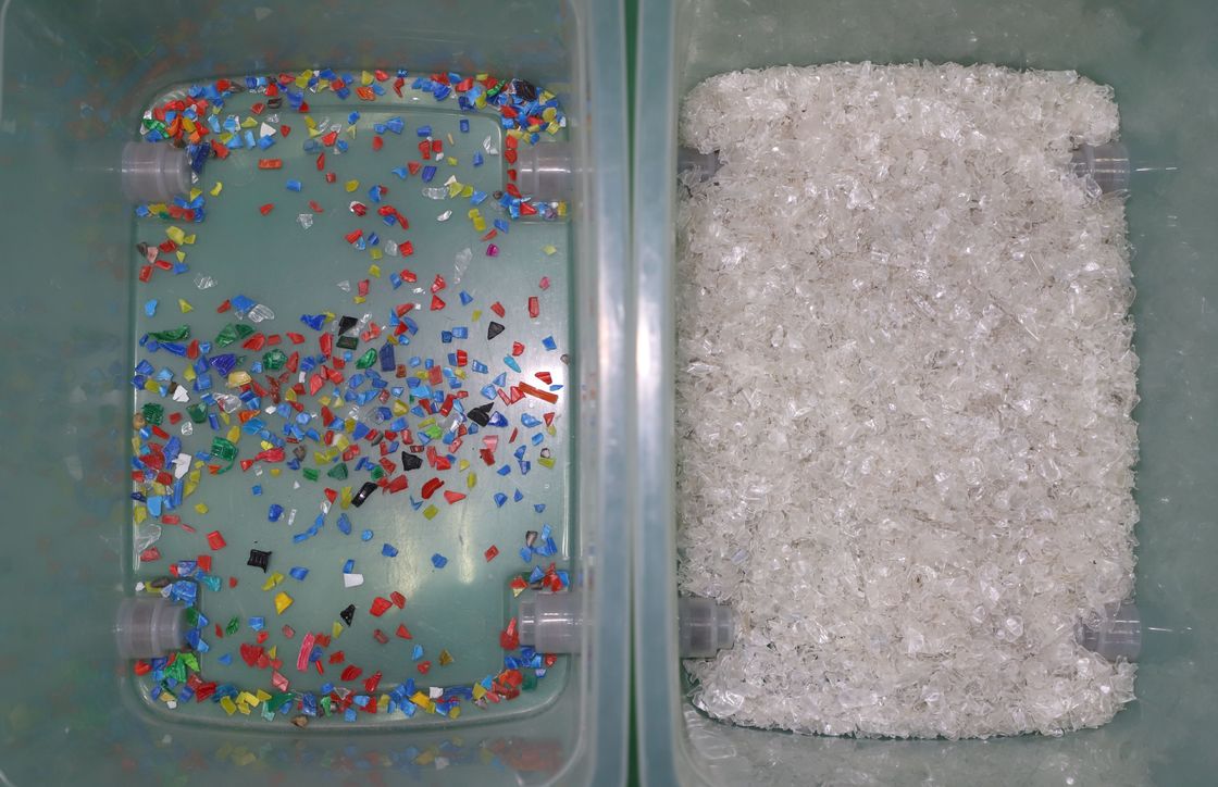 Wenyao Máquina automática e eficiente de triagem de flocos de plástico e grânulos de plástico PET