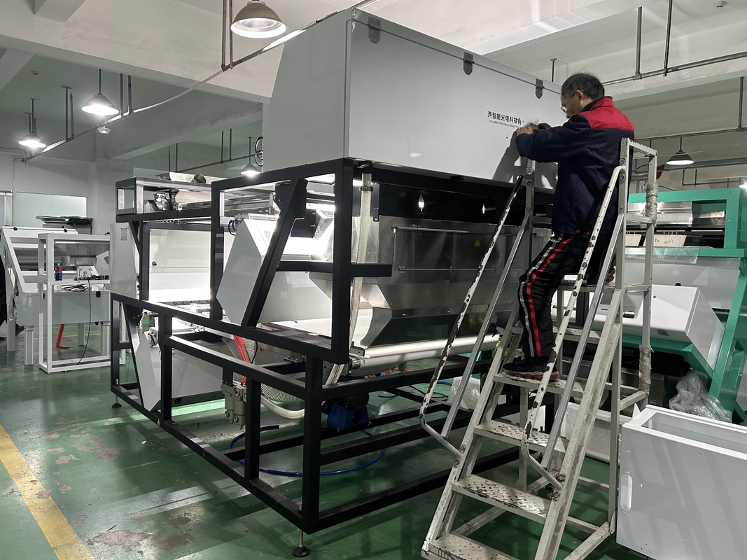 Máquina de Classificação de Cores CCD para Garrafas de Vidro Quebrado de Dupla Camada