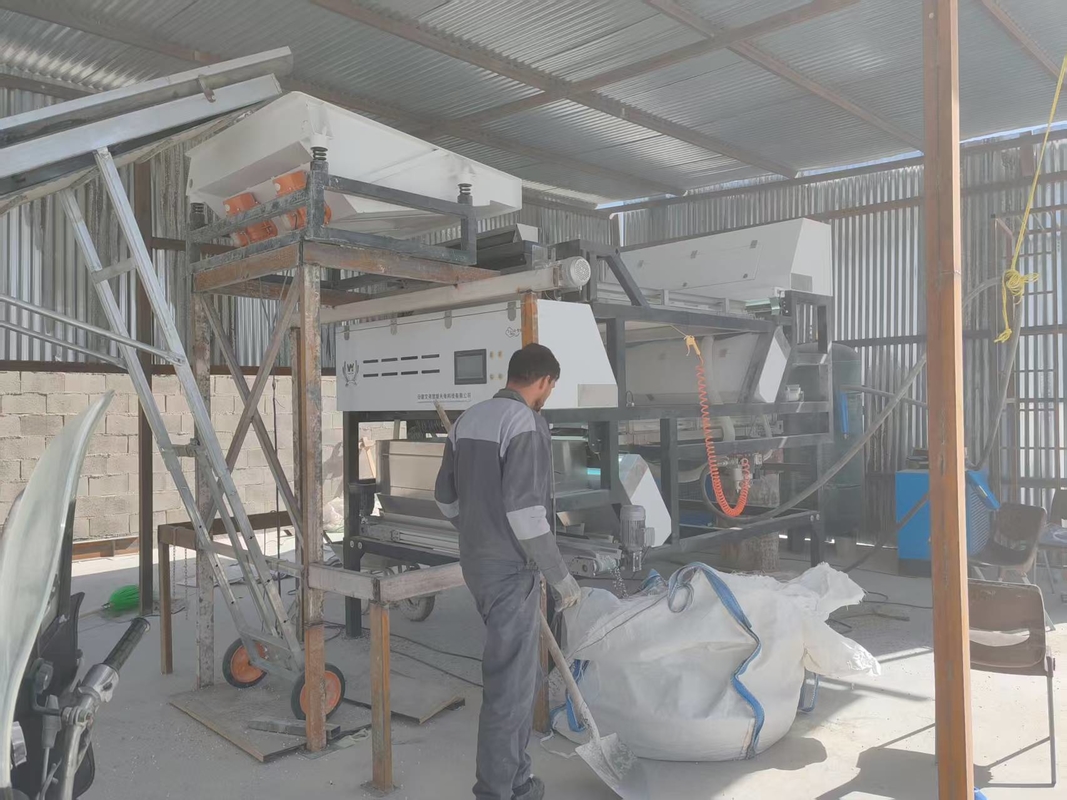 Máquina de Classificação de Cores CCD para Garrafas de Vidro Quebrado de Dupla Camada