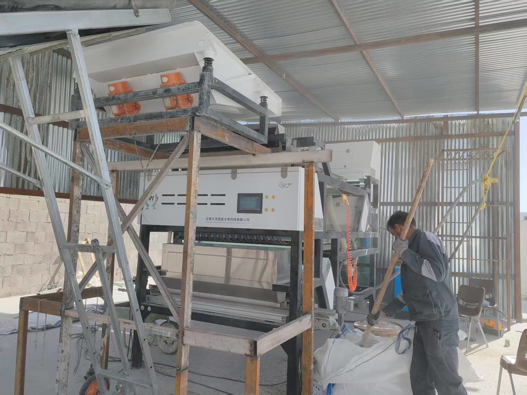 Máquina de Classificação de Cores CCD para Garrafas de Vidro Quebrado de Dupla Camada