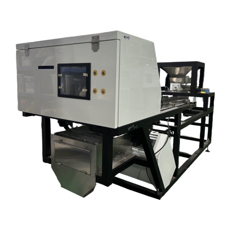 Máquina de seleção de cores para tomate cereja industrial 1000kg/h aço inoxidável
