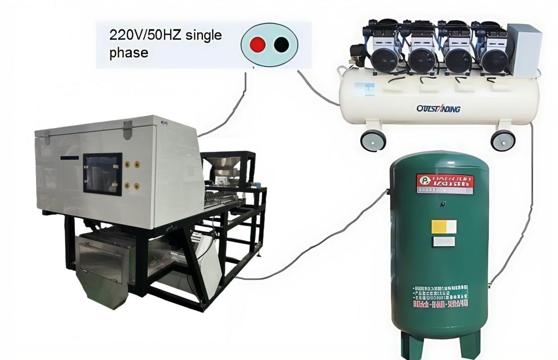 Wenyao Separação automática de cores Maquina de classificação de cores de mirtilos frescos