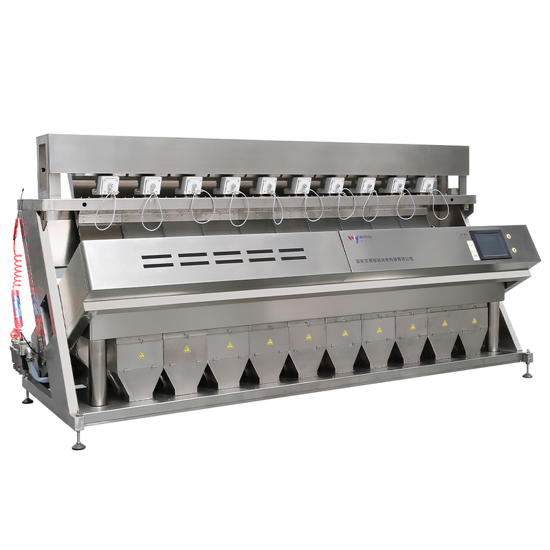Wenyao 10 Chute High Technology AI Learning ABS PVC PET Máquina de classificação de cores de plástico
