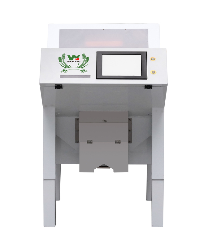 Wenyao 7 Chute 448 canais melhor PP Pet PVC PS Granulado máquina de classificação de cores para linha de reciclagem de plástico