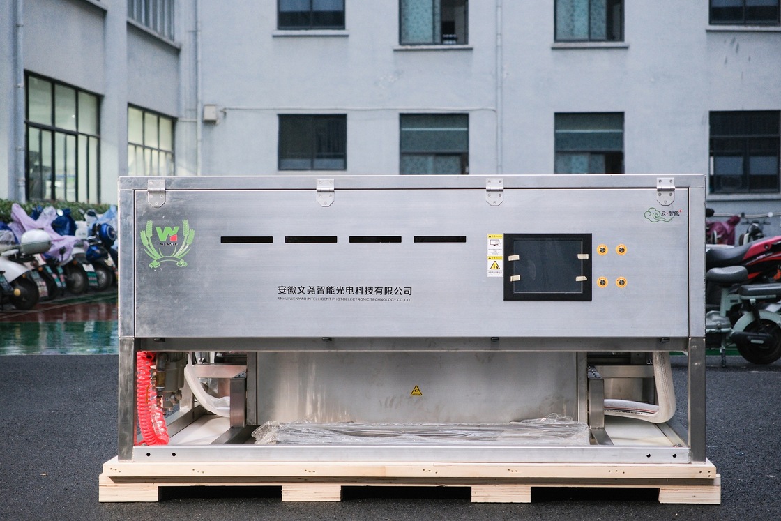 Classificador da cor do Ccd de barite da vibração para classificar a pedra de quartzo