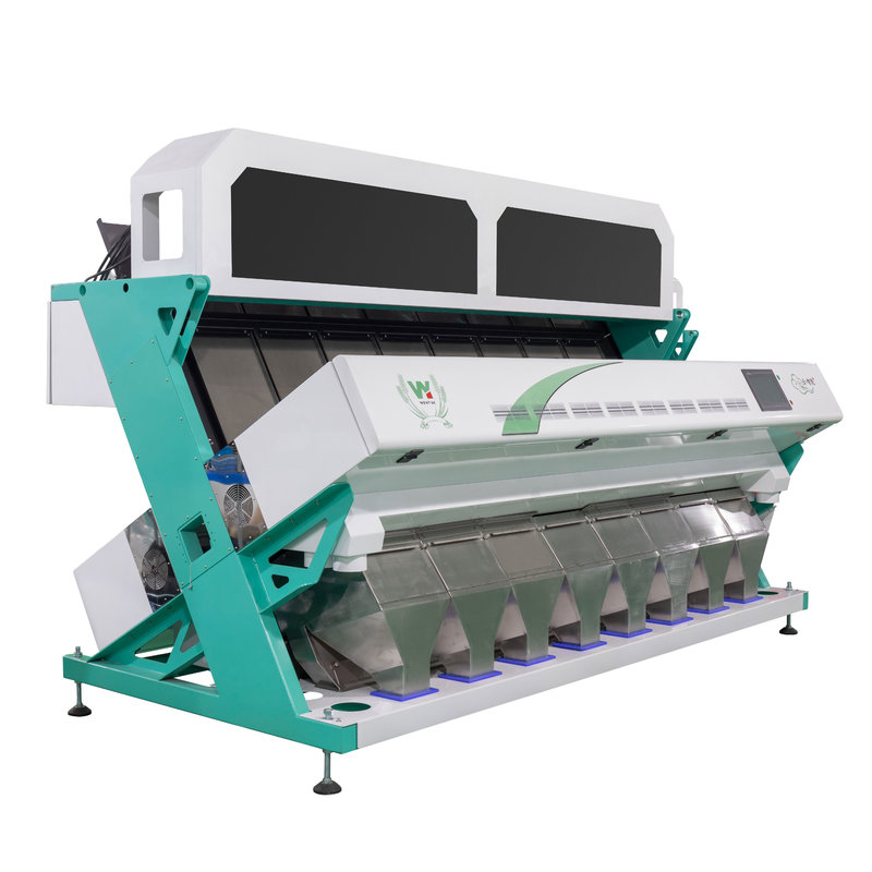 8 chute Pistachio  Color Sorter Machine Coffee Color Sorter Machine Hazelnut Color Sorter