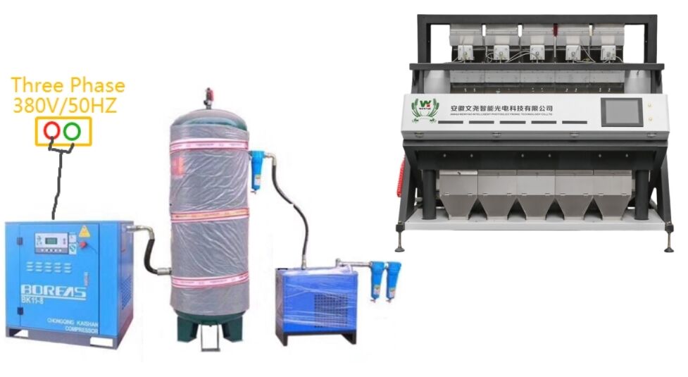 Wenyao 5 Chute Top Quality Color Sorter Fast Delivery Large Capacity Nut Raisin Color Sorting Machine for Fresh and Dried Fruit