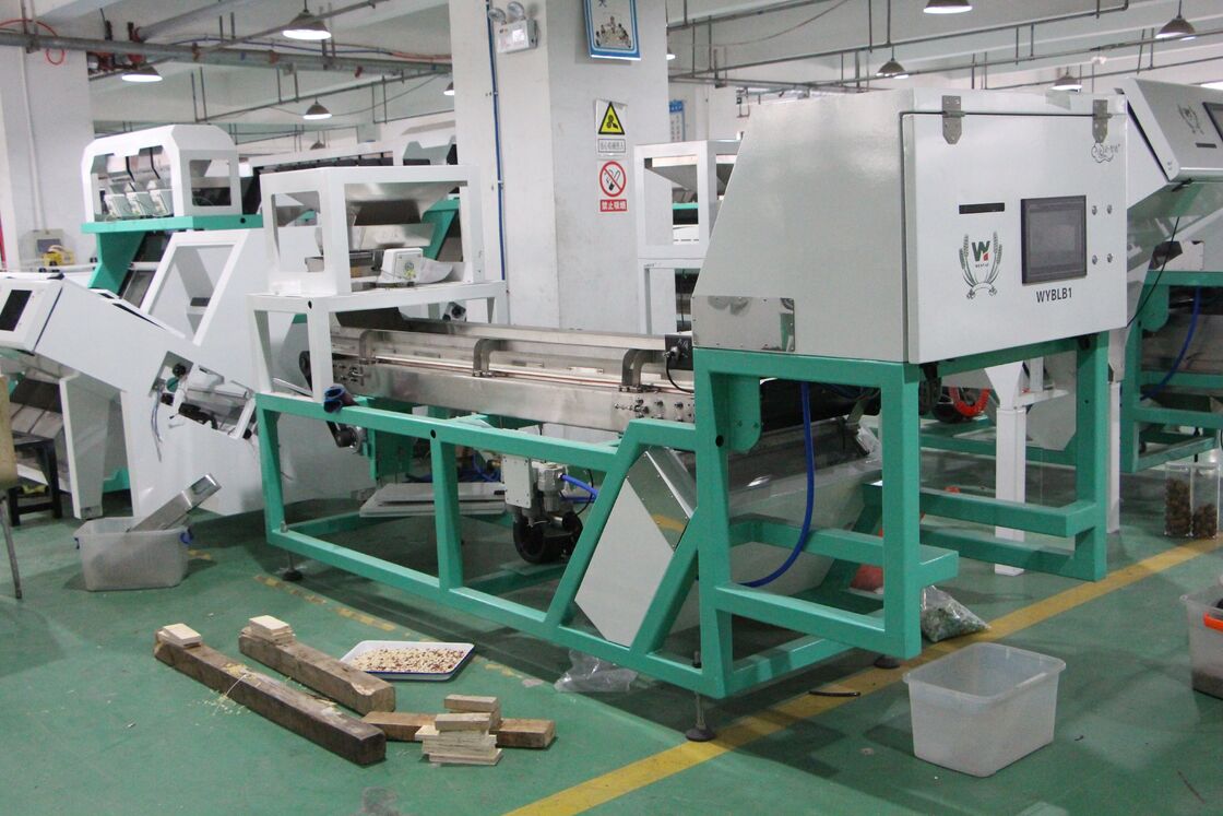 Classificador Automático de Nozes Wenyao com Sensor CCD TOSHIBA, Funil de Aço Inoxidável 304 de Grau Alimentício e Controle Remoto Wifi para Classificação de Nozes de Alta Eficiência