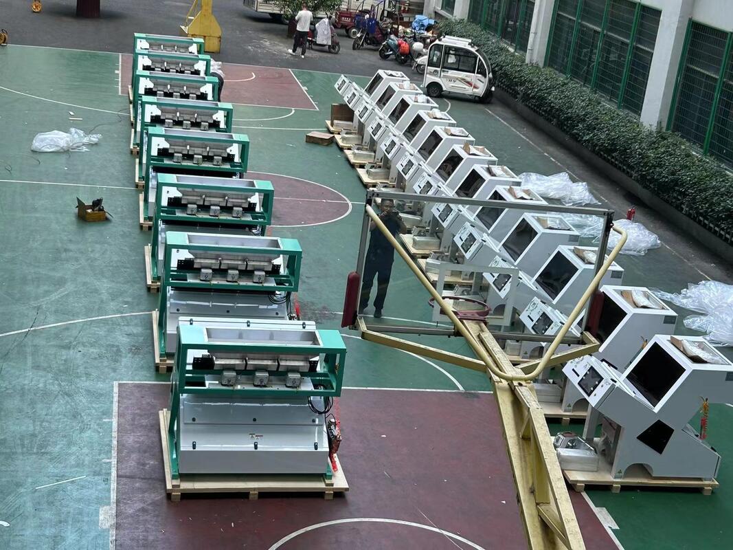 Deep Learning AI Color Sorter Machine with 99.9% Purity 64 Channels and Toshiba CCD Sensor