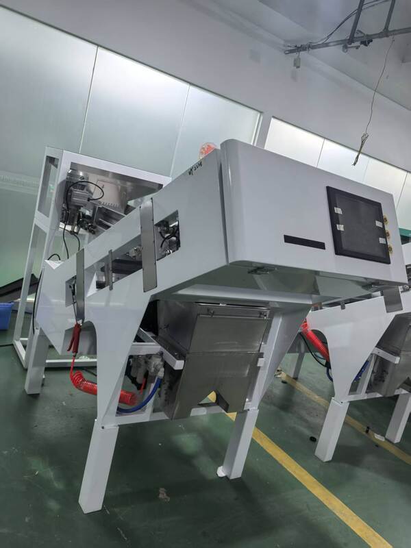 Sortador de cores ópticas Arroz Sortador de cores Raisins Máquina de triagem de grãos de cacau Máquina de triagem de grãos