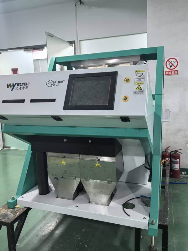 Wenyao Factory Price Arroz Feijões Nozes Sementes Color Sorter Sorting Machine Arroz Moinho Machine Arroz Color Sorter