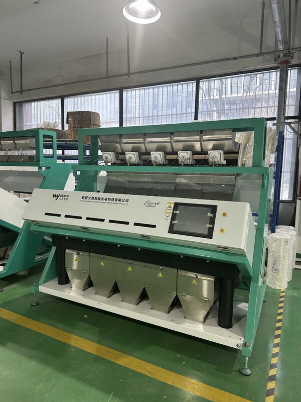 Wenyao 5 Chute Classificador Óptico Inteligente Classificador de Cor Automático de Noz Classificador de Cor de Kernel e Casca de Pinheiro