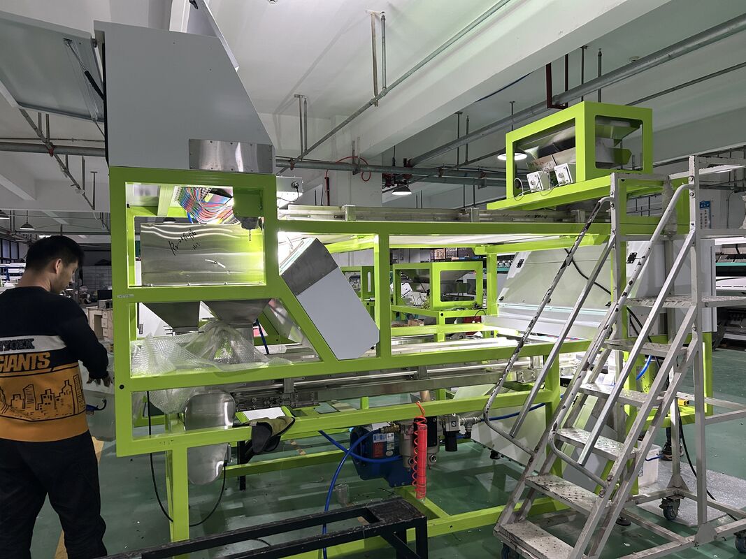 Máquina Classificadora de Cores Wenyao Industrial de Alta Precisão para Plástico Reciclado, Metal, Plástico, Flocos de PVC PET com Controle Remoto WIFI