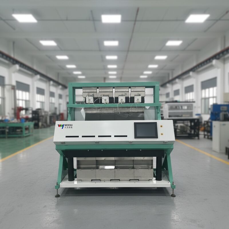 WENYAO Intelligent 4 Chutes Optical Grain Color Sorter Alta precisão e 2,-4 T/H Capacidade Máquina de triagem de trigo de arroz