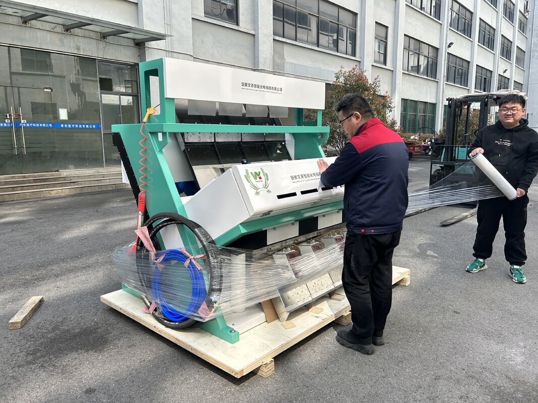 WENYAO Intelligent 4 Chutes Optical Grain Color Sorter Alta precisão e 2,-4 T/H Capacidade Máquina de triagem de trigo de arroz