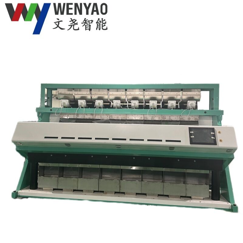 WENYAO 8 Chutes Pulses Sorting Machine for Lentil Chickpea Optical Beans Color Sorter para venda