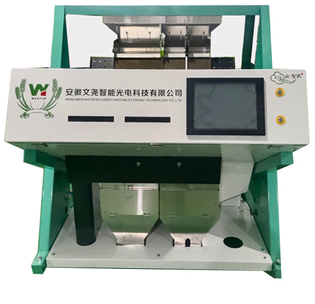 WENYAO Máquina avançada de separação de cores de arroz Máquina de triagem de cores de arroz 900kg/H Capacidade CCD Core Fácil manutenção