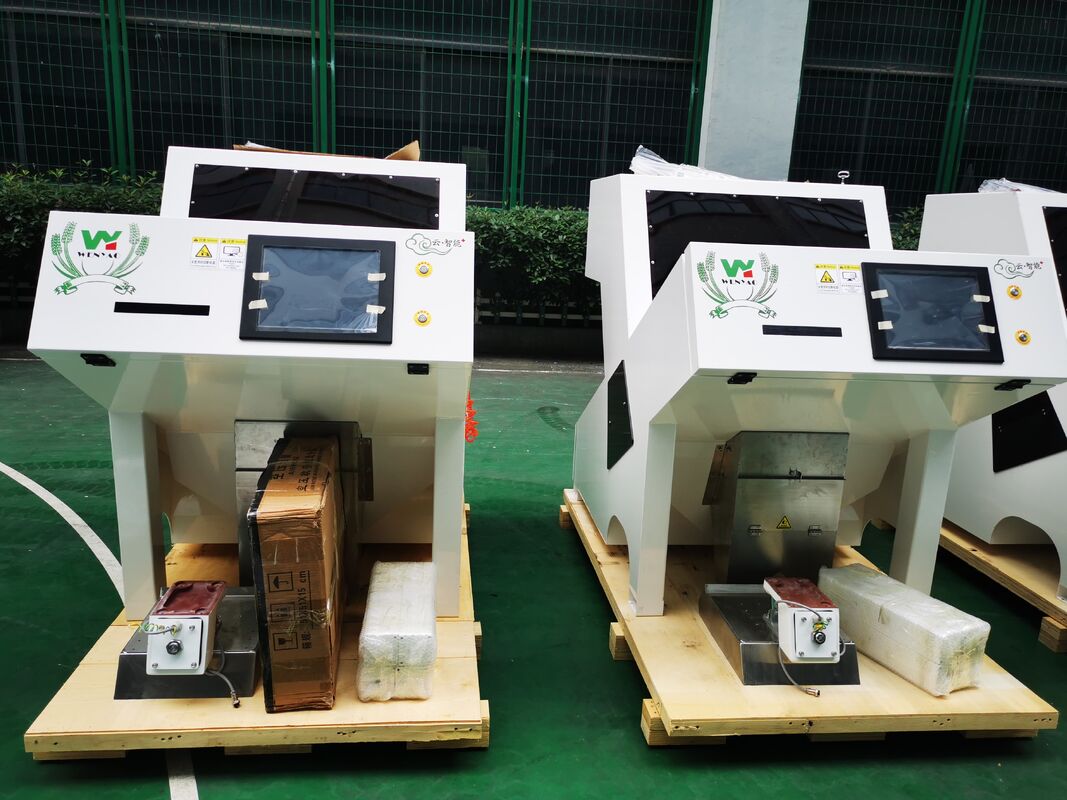 Wenyao Color Sorter for Pumpkin Cashew Peanut Almond  Shape Sorter Optical Sorting Machine for Nuts Seeds China Cleaning Equipment