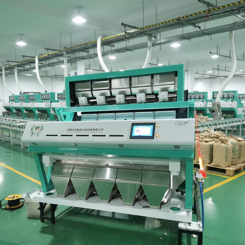 Classificador de cores de plástico Wenyao 5 rampas Máquina classificadora de flocos de plástico Máquina automatizada de classificação de cores de plástico para reciclagem de classificação de plástico