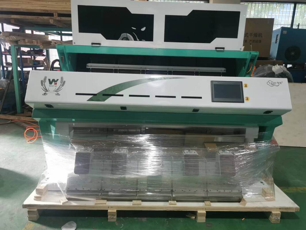 Classificador de cores de plástico Wenyao 5 rampas Máquina classificadora de flocos de plástico Máquina automatizada de classificação de cores de plástico para reciclagem de classificação de plástico