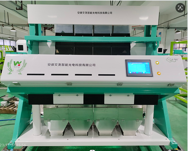 Wenyao Advanced Technology AI Cashew Nut Máquina de classificação de cores óptica Máquina de classificação de cores multi-câmera