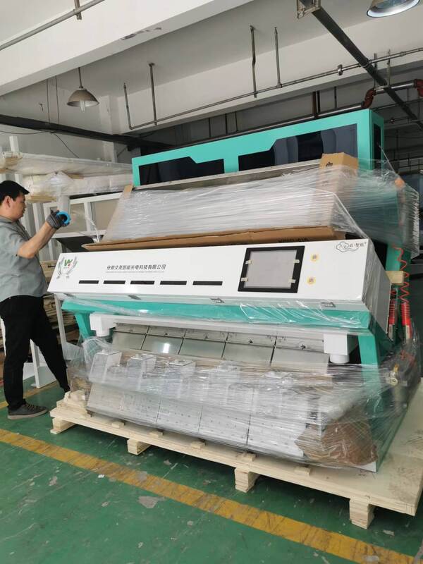 Wenyao AI Máquina de triagem óptica Máquina de triagem de cores para grãos de café Caturra Grão de café verde Cerejas Máquina de triagem de forma