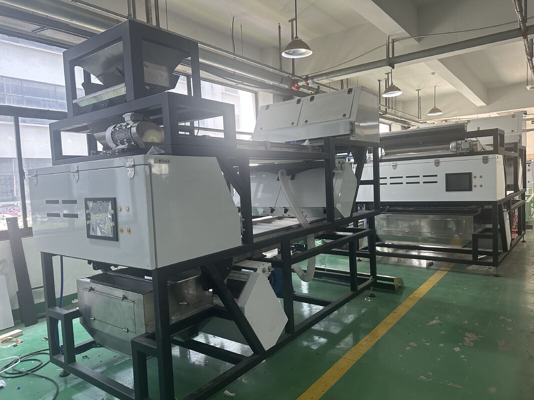 CCD Quartz Ore Color Sorter com 99,99% de precisão de triagem e detecção de câmera de dois lados para triagem de minerais