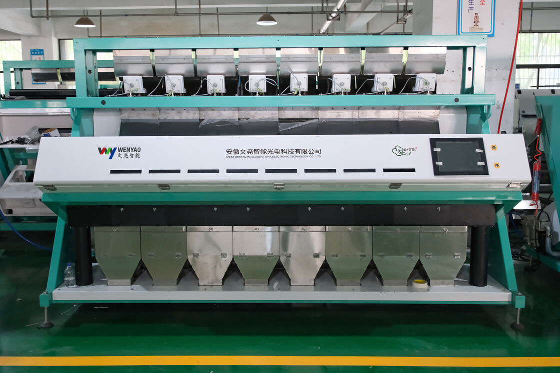 Wenyao 2026 Máquina Classificadora Inteligente de Avelãs com IA, 99,95% de Precisão de Classificação e Tela Sensível ao Toque Flexem de 12 polegadas
