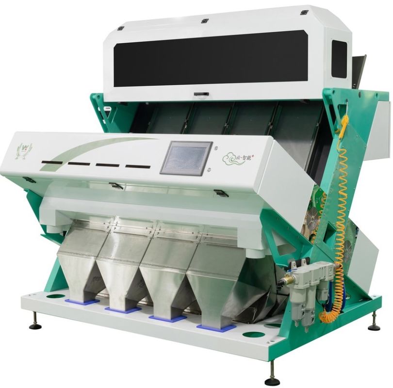 Classificador da cor do arroz de 4 rampas com a câmera do Ccd Toshiba