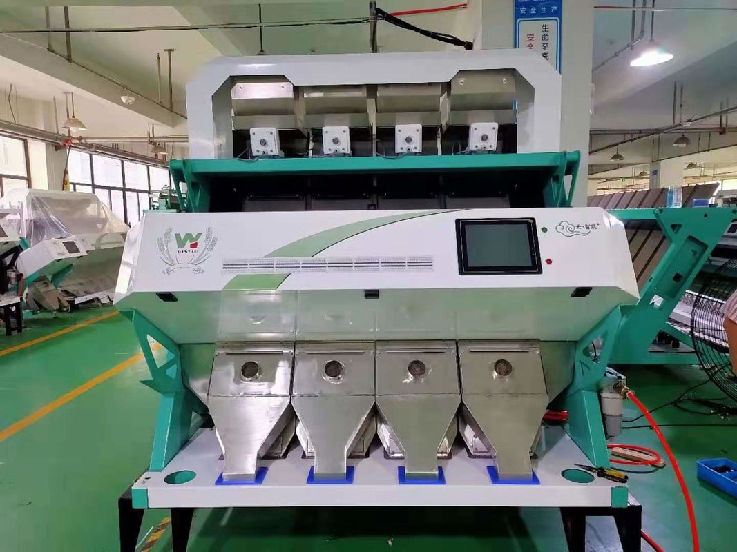 Da máquina plástica do classificador da cor de 4 canais das rampas 256 precisão de classificação alta