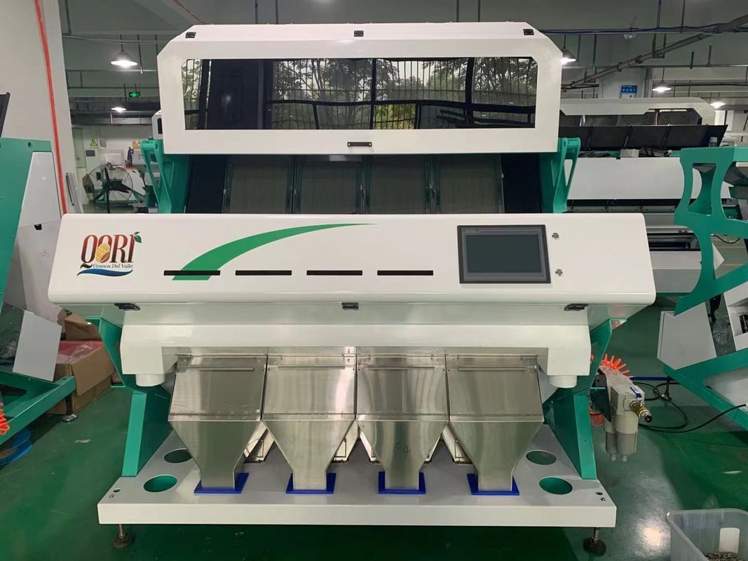 Máquina de classificação colorida 2.4M3/Min dos feijões de cacau do CCD da câmera de Toshiba