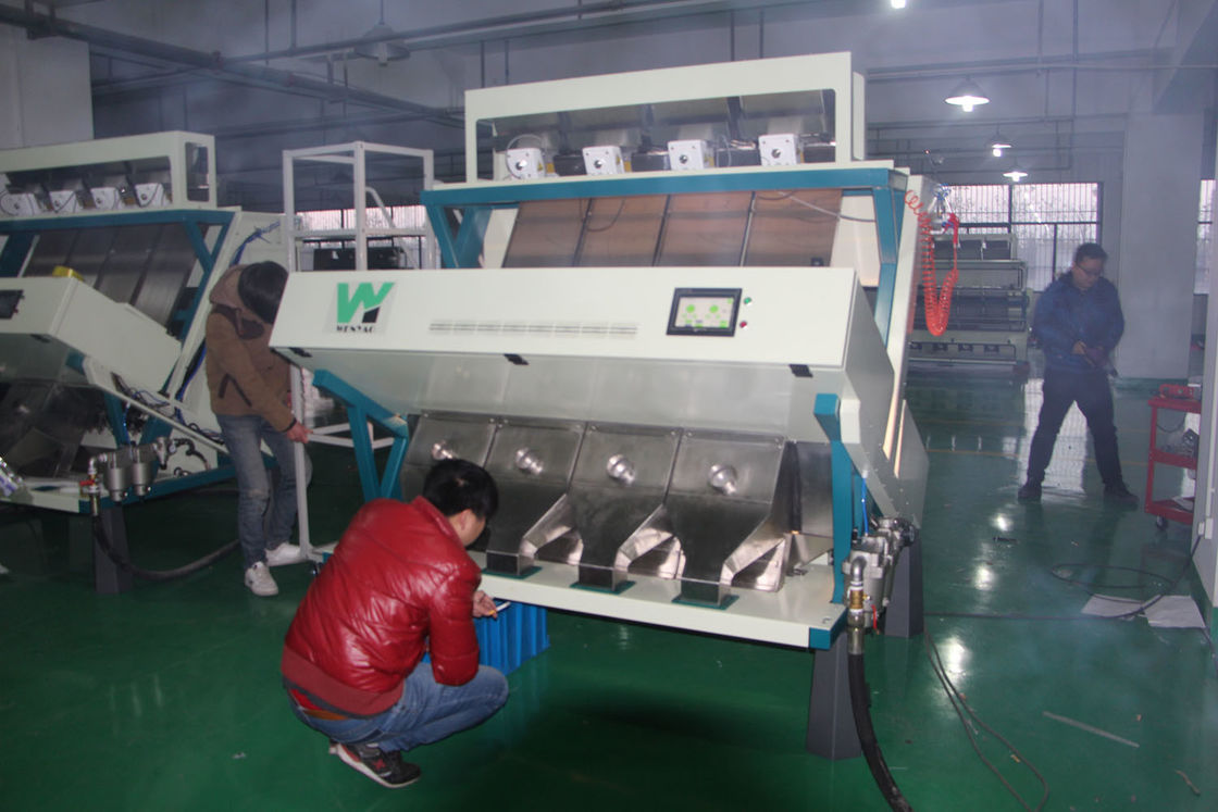 Classificador da cor das porcas dos canais do amendoim 256 da grão com a câmera do CCD de Toshiba