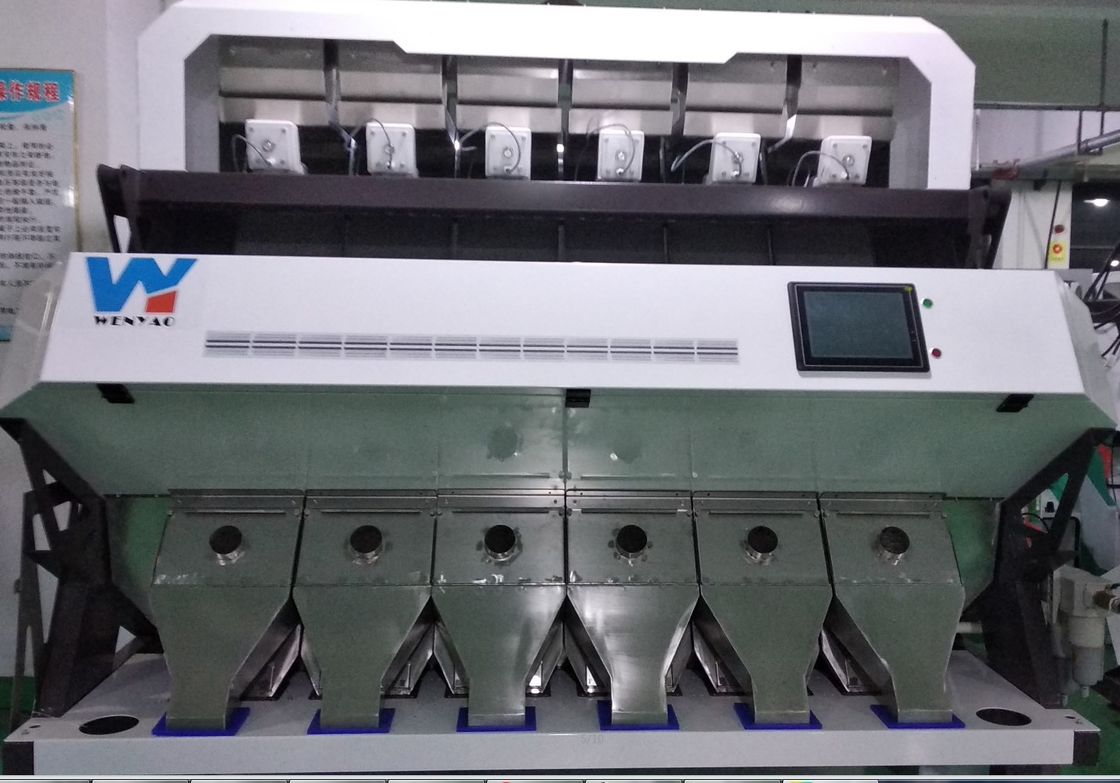 Máquina do amendoim do ejetor do metal, classificador da cor do amendoim da câmera do CCD