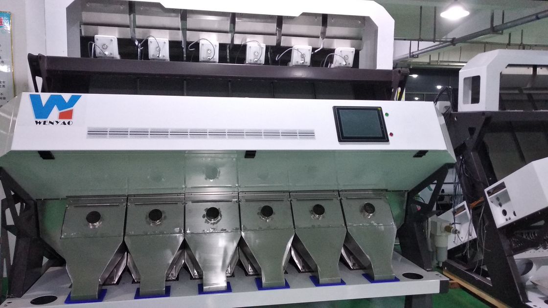 As porcas inteligentes do classificador da cor do abricó da amêndoa de China colorem a máquina de classificação