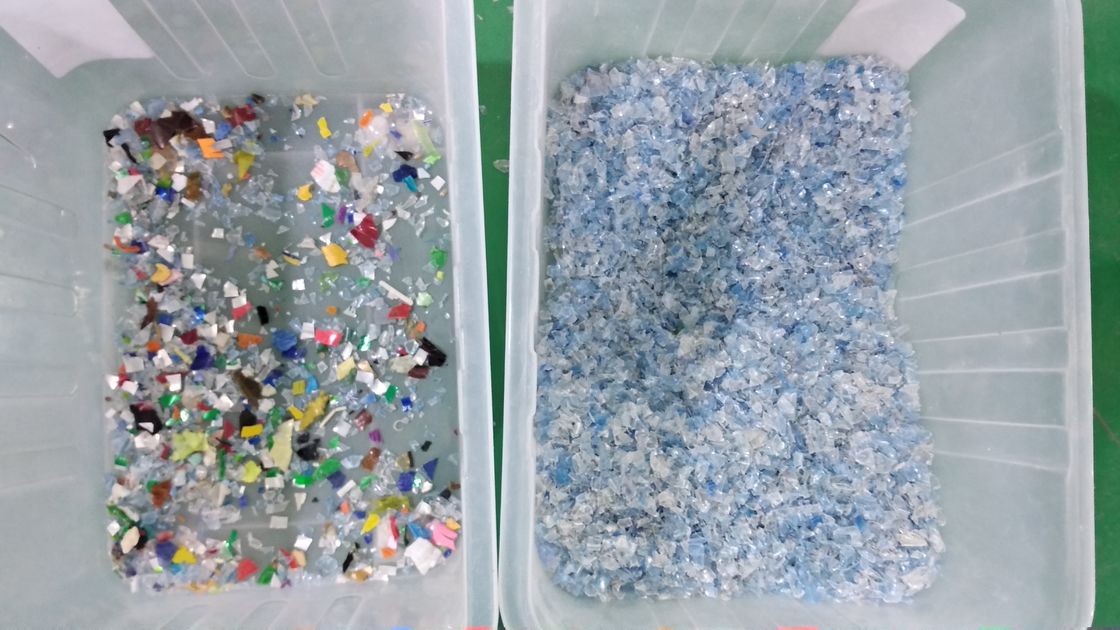 Canais plásticos da máquina de classificação 256 da cor do ANIMAL DE ESTIMAÇÃO com câmera de Toshiba