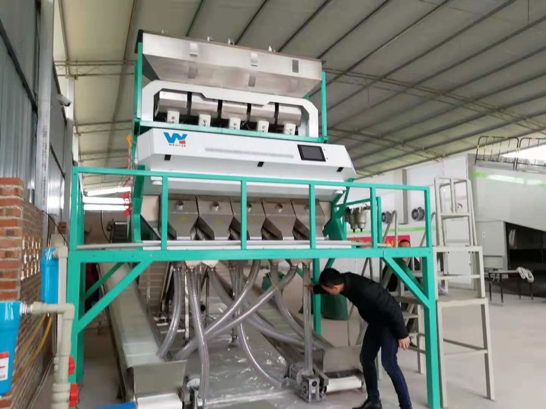 A máquina de classificação plástica preta a mais barata da cor do preço de fábrica para a classificação plástica preta da cor