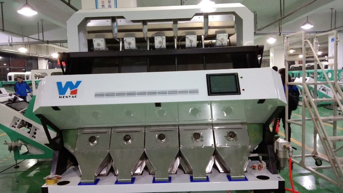 Máquina de classificação plástica branca da cor das chegadas novas para a máquina plástica branca do classificador da cor
