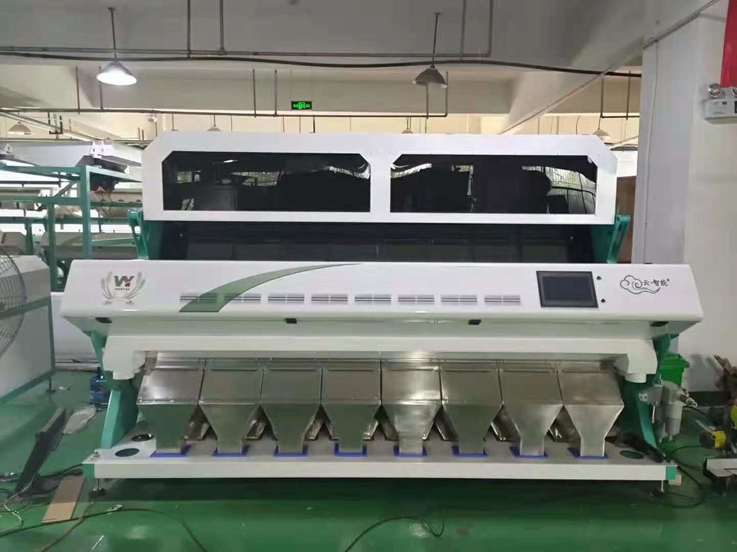 Oito rampas a maioria avançado conduziram a máquina leve do classificador da cor do arroz do Ccd