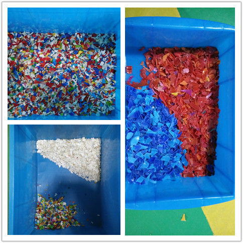 Os grânulo plásticos fáceis de operar colorem a máquina do classificador com a câmera colorida do CCD