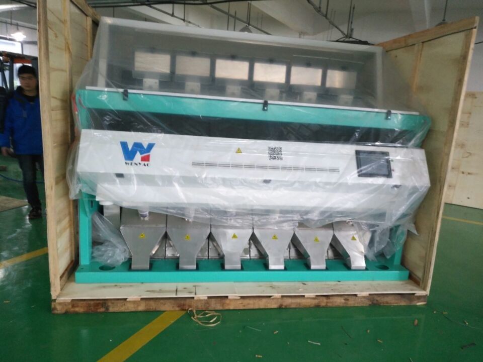 Máquina do classificador da cor do arroz de Japonica do sensor do CCD de Janpan Toshiba com o compressor de ar do parafuso 22KW