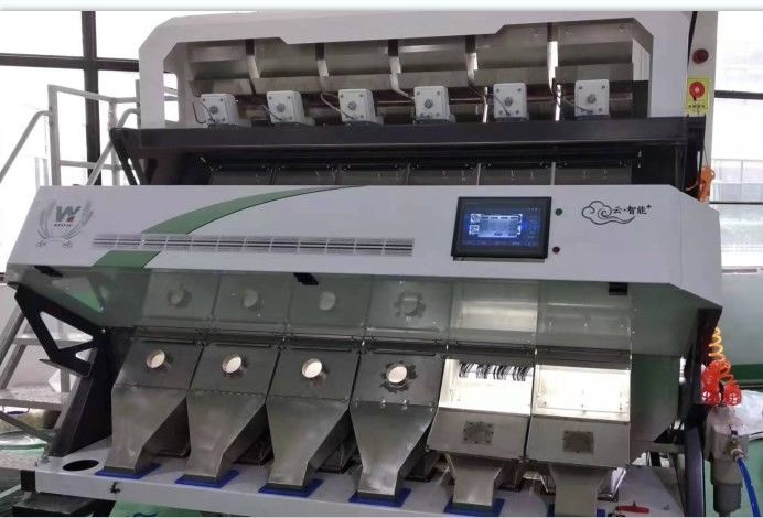 O feijão vermelho o mais novo Multifunction do software colore o classificador da cor dos feijões da máquina de classificação