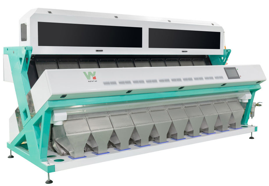Classificador ótico da cor do Ccd, máquina do classificador do trigo das rampas 6.5kw 10