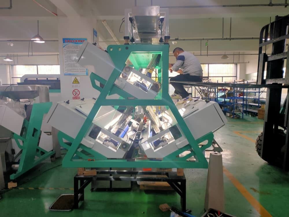 Máquina do classificador da cor do chá de AC220V 7KW com luz longa do diodo emissor de luz da vida