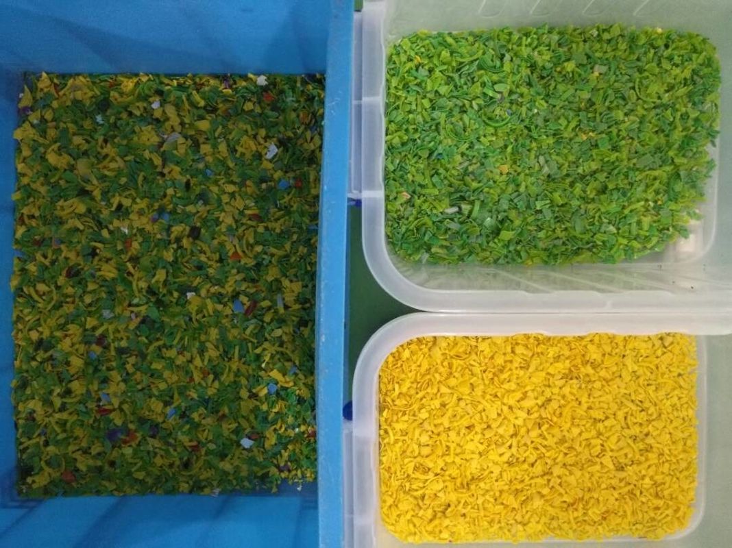 6.5kw reciclou a máquina de classificação plástica da cor para o ANIMAL DE ESTIMAÇÃO dos PP do PE do PVC do ABS