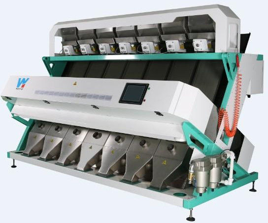 240V 50Hz Mung MultiFunction Bean Color Sorter Machine 7 rampas
