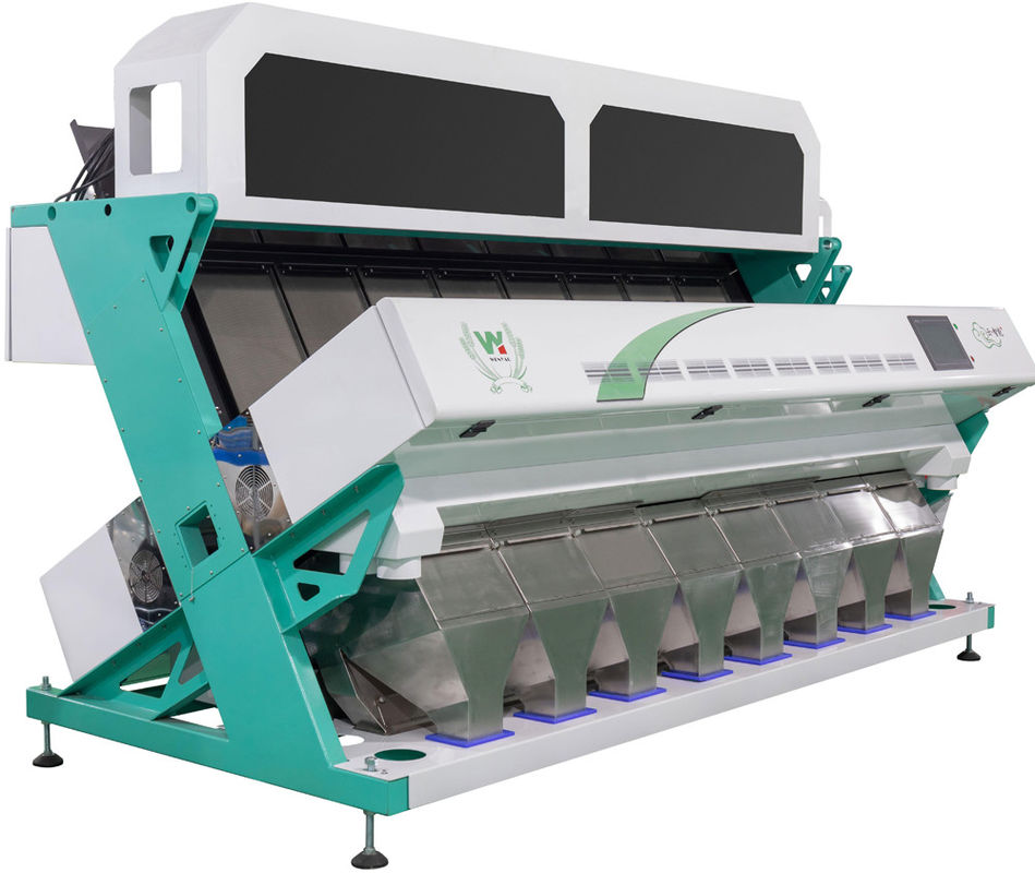 As 8 rampas Multifunction canalizam o classificador da cor do Ccd para o feijão de café