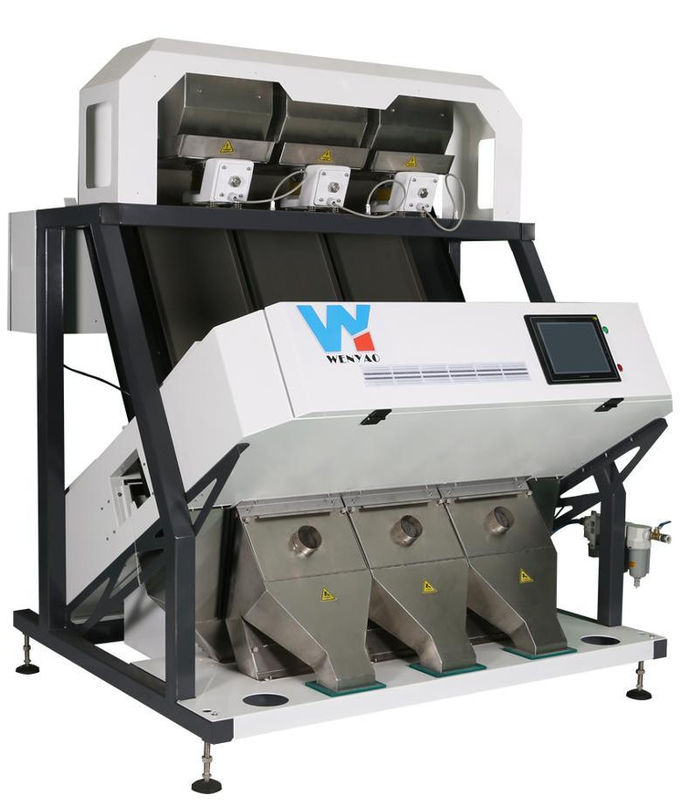 Os 3 feijões óticos das rampas colorem o classificador com serviço de controle remoto 3000kg/H