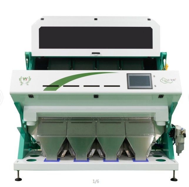 Máquina inteligente do classificador da cor do caju da porca da amêndoa com câmera de Toshiba