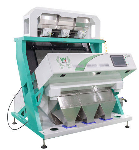 3 imagem latente do classificador 3000kg/H Toshiba HD da cor do CCD dos feijões de soja das rampas